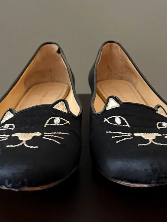 Charlotte Olympia Kitty Flats - Picture 4 of 7